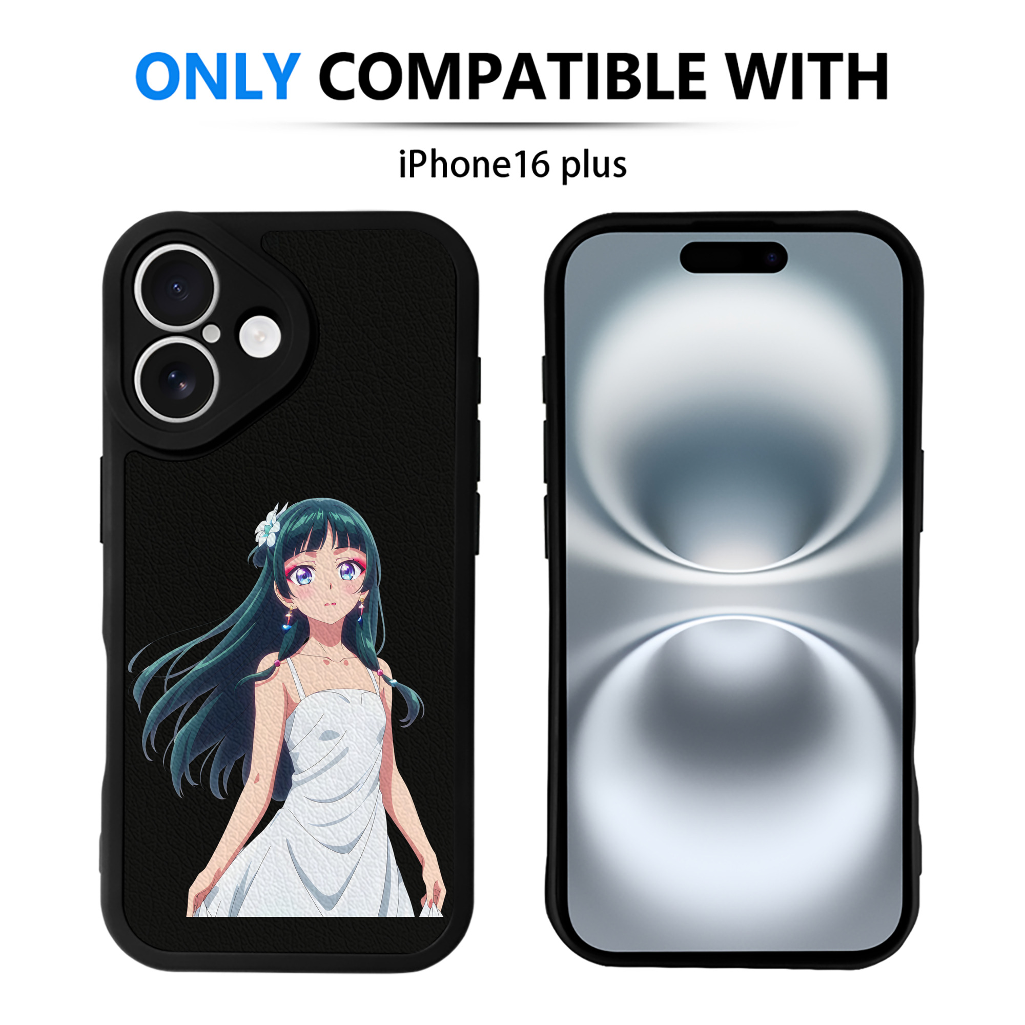 薬屋のひとりごと The Apothecary Diaries 【iPhone 16シリーズ対応】シリコンスマホケース（レザー調） 材質：シリコン